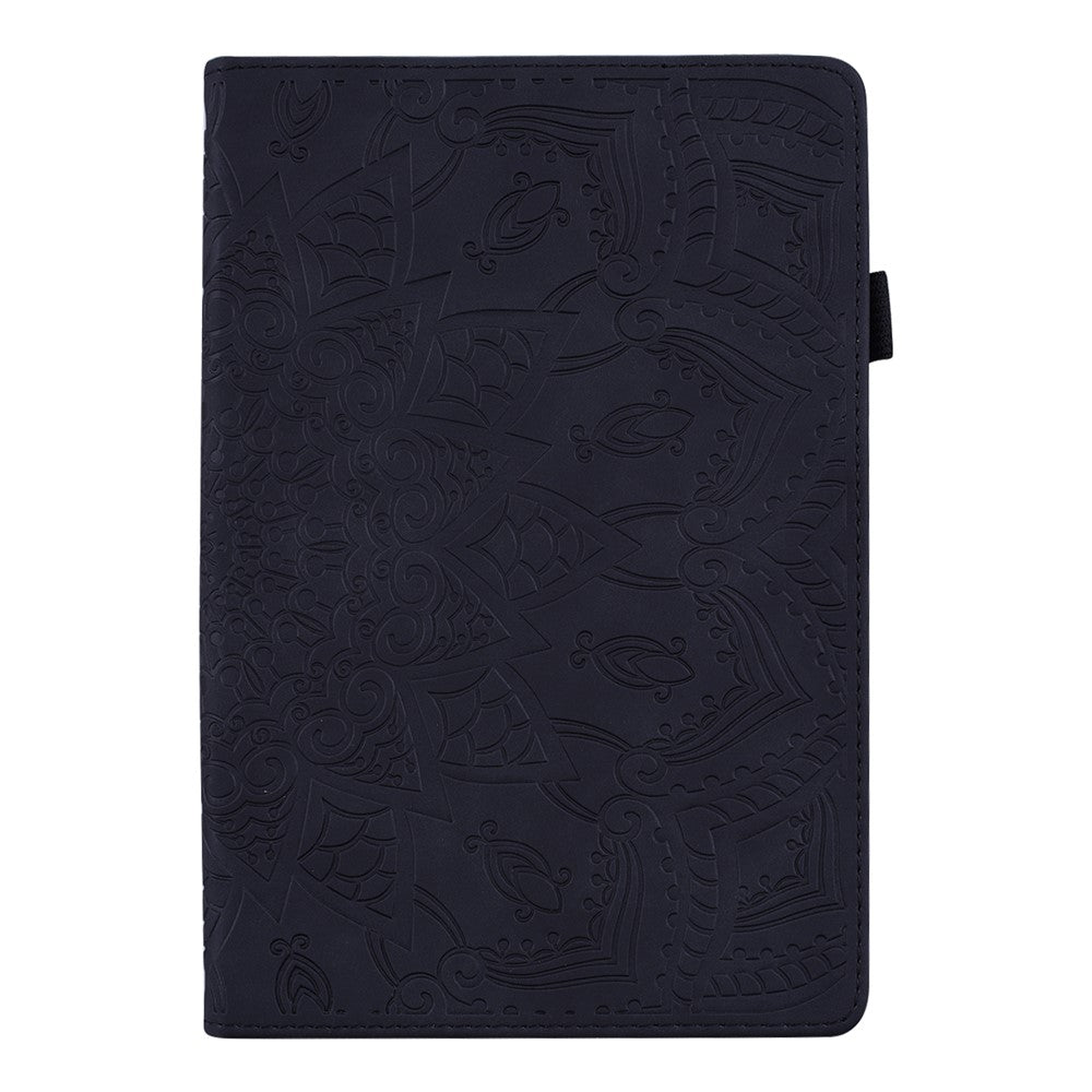 For Samsung Galaxy Tab S11 Ultra Tablet Case Card Slots Leather Cover Flower Pattern