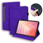 For Samsung Galaxy Tab S11 Ultra Tablet Case Card Slots Leather Cover Flower Pattern
