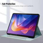 For Samsung Galaxy Tab S11 Ultra Wallet Case Leather Stand Tablet Cover with Stylus Holder, 3D Effect Cat Pattern