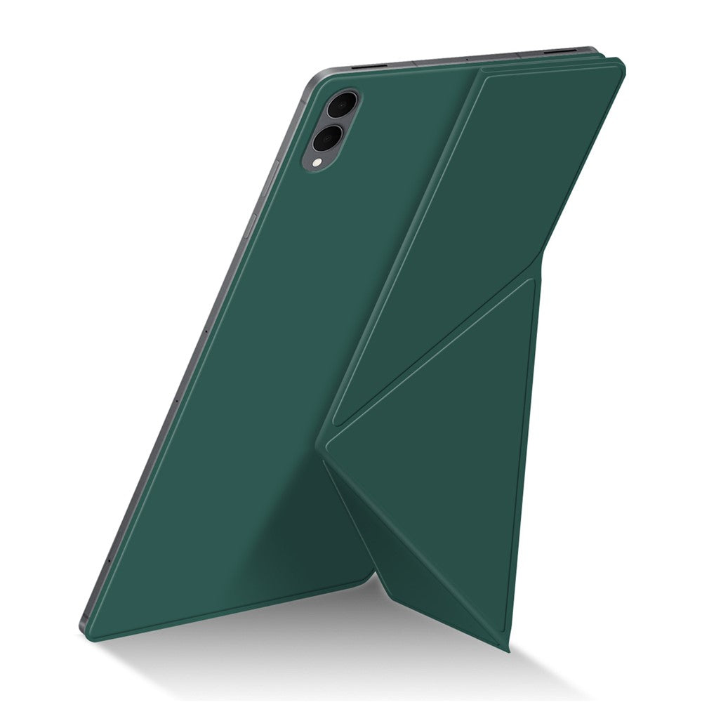 For Samsung Galaxy Tab S11 Ultra Leather Case Origami Stand Magnetic Tablet Cover Auto Wake / Sleep