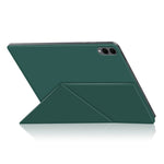 For Samsung Galaxy Tab S11 Ultra Leather Case Origami Stand Magnetic Tablet Cover Auto Wake / Sleep