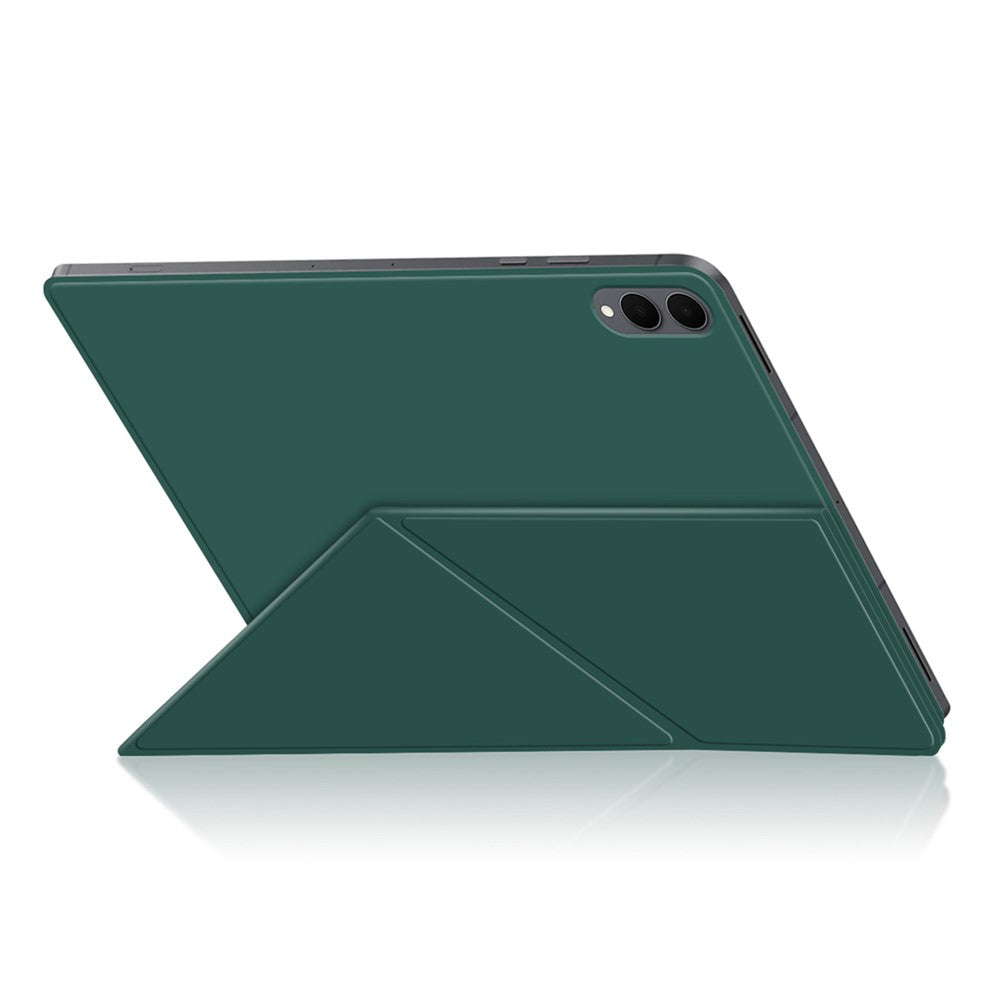 For Samsung Galaxy Tab S11 Ultra Leather Case Origami Stand Magnetic Tablet Cover Auto Wake / Sleep