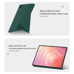 For Samsung Galaxy Tab S11 Ultra Leather Case Origami Stand Magnetic Tablet Cover Auto Wake / Sleep