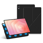 For Samsung Galaxy Tab S11 Ultra Leather Case Origami Stand Magnetic Tablet Cover Auto Wake / Sleep