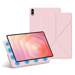 For Samsung Galaxy Tab S11 Ultra Leather Case Origami Stand Magnetic Tablet Cover Auto Wake / Sleep