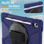 For Samsung Galaxy Tab S11 Case TPU + PC + Silicone Kickstand Anti Drop Tablet Cover