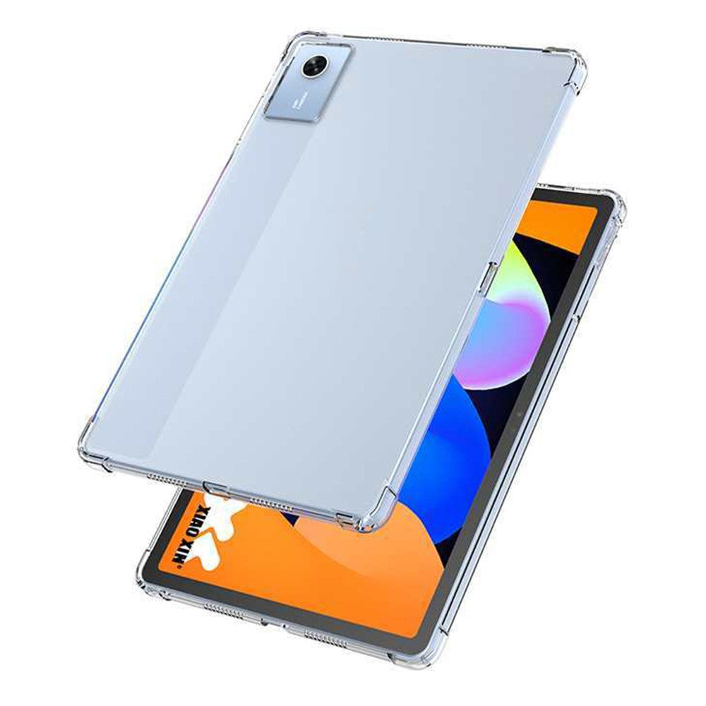 Lenovo Tab M11-skal, fallsäkert TPU-skal, genomskinligt surfplatteskydd + skärmfilm i härdat glas