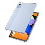For Lenovo Tab K11 Gen 2 / Idea Tab / Xiaoxin Pad 11 2025 Case TPU Drop-Resistant Clear Tablet Cover + Tempered Glass Screen Film