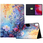 For Lenovo Tab M11  /  Xiaoxin Pad 11 2024 Case Colorful Pattern Painting Card Slots Stand Leather Tablet Cover with Auto Sleep  /  Wake