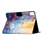 For Lenovo Tab M11  /  Xiaoxin Pad 11 2024 Case Colorful Pattern Painting Card Slots Stand Leather Tablet Cover with Auto Sleep  /  Wake