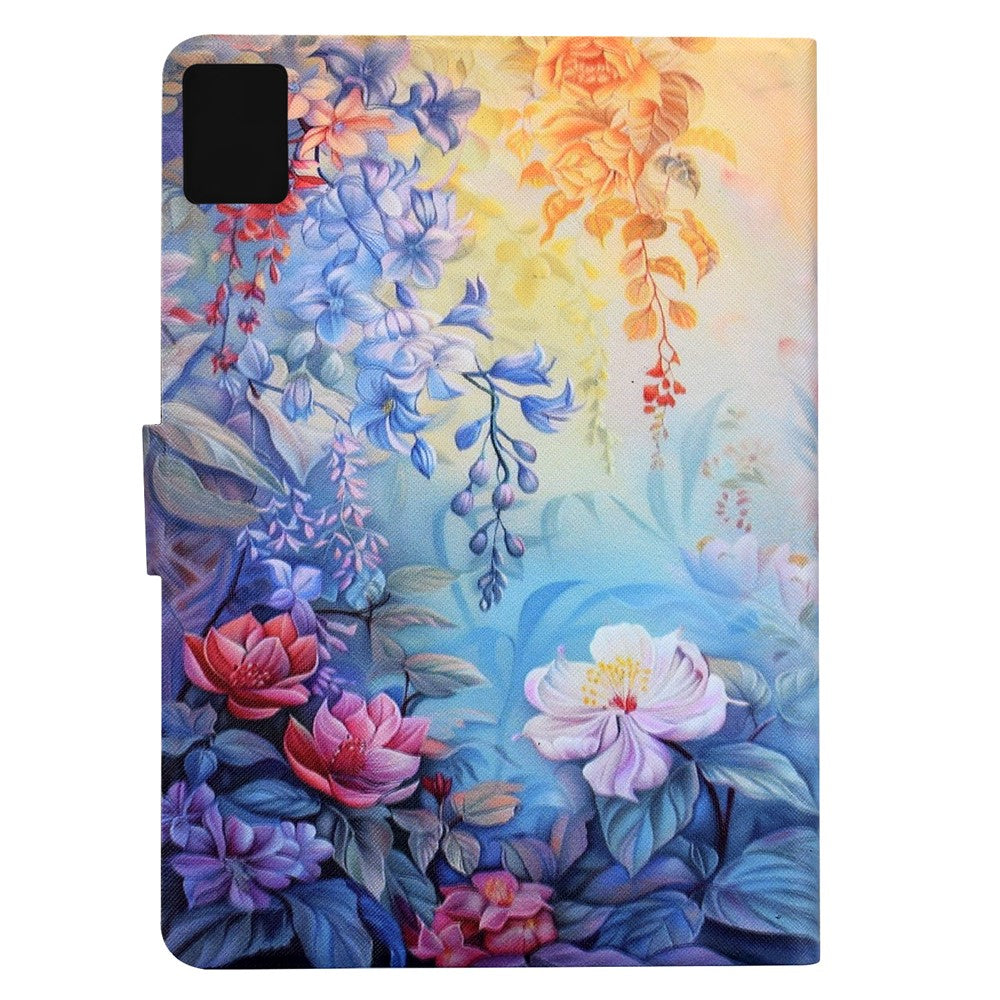 For Lenovo Tab M11  /  Xiaoxin Pad 11 2024 Case Colorful Pattern Painting Card Slots Stand Leather Tablet Cover with Auto Sleep  /  Wake