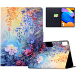 Lenovo Tab K11 Gen 2 / Idea Tab / Xiaoxin Pad 11 2025 fodral färgglatt mönster målat korthållare stativ läder surfplatta med automatisk viloläge/väckning