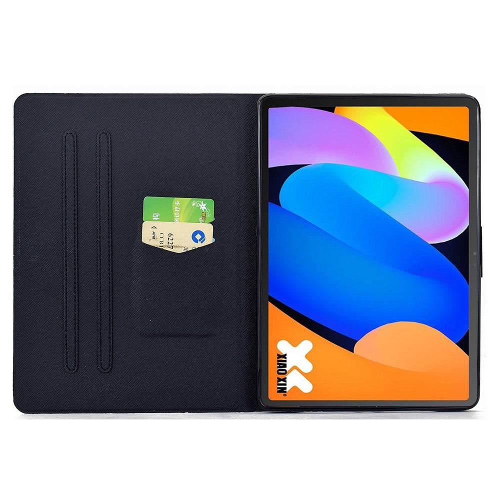 For Lenovo Tab K11 Gen 2 / Idea Tab / Xiaoxin Pad 11 2025 Case Colorful Pattern Painting Card Slots Stand Leather Tablet Cover with Auto Sleep / Wake