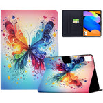For Lenovo Tab K11 Gen 2 / Idea Tab / Xiaoxin Pad 11 2025 Case Colorful Pattern Painting Card Slots Stand Leather Tablet Cover with Auto Sleep / Wake
