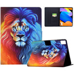 Lenovo Tab K11 Gen 2 / Idea Tab / Xiaoxin Pad 11 2025 fodral färgglatt mönster målat korthållare stativ läder surfplatta med automatisk viloläge/väckning