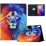 For Xiaomi Redmi Pad 2 11 Case Colorful Pattern Painting Card Slots Stand Leather Tablet Cover with Auto Sleep / Wake