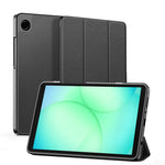 DUX DUCIS For Samsung Galaxy Tab A9 / Galaxy Tab A11 Case  Domo Series Tri-fold Stand PU Leather Tablet Cover
