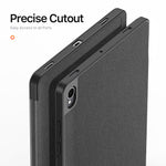 DUX DUCIS For Samsung Galaxy Tab S11 Case  Domo Series Tri-fold Stand PU Leather Tablet Cover