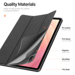 DUX DUCIS For Samsung Galaxy Tab S11 Case  Domo Series Tri-fold Stand PU Leather Tablet Cover