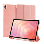DUX DUCIS For Samsung Galaxy Tab S11 Case  Domo Series Tri-fold Stand PU Leather Tablet Cover