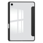 For Samsung Galaxy Tab S11 Case Clear Acrylic Leather Tablet Cover Support Auto Sleep   /   Wake