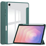 For Samsung Galaxy Tab S11 Case Clear Acrylic Leather Tablet Cover Support Auto Sleep   /   Wake