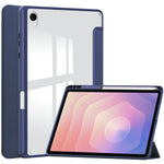 For Samsung Galaxy Tab S11 Case Clear Acrylic Leather Tablet Cover Support Auto Sleep   /   Wake