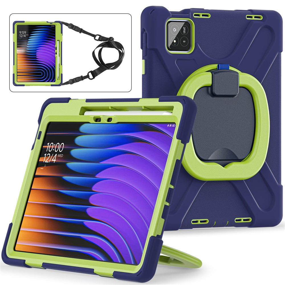 Kickstand Case with Shoulder Strap for Xiaomi Pad 8 Pro / Pad 8 / Pad 7 Pro / Pad 7 TPU + PC + Silicone Tablet Cover