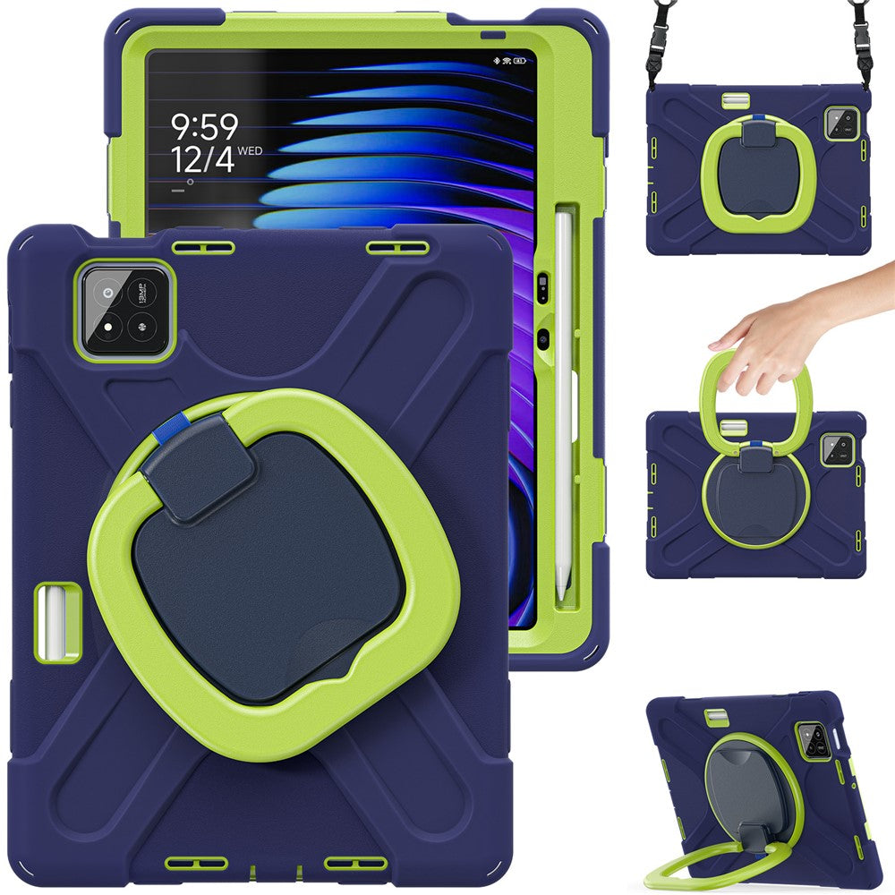 Kickstand Case with Shoulder Strap for Xiaomi Pad 8 Pro / Pad 8 / Pad 7 Pro / Pad 7 TPU + PC + Silicone Tablet Cover
