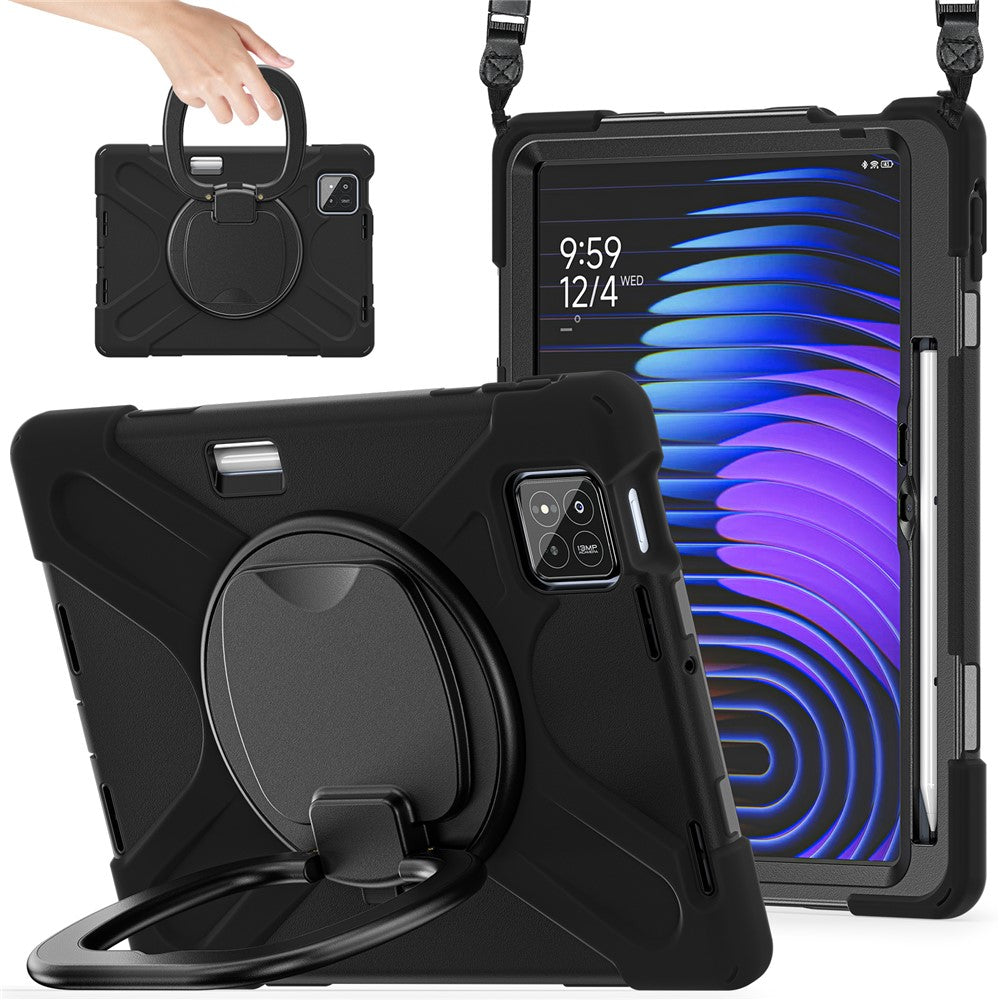 Kickstand Case with Shoulder Strap for Xiaomi Pad 8 Pro / Pad 8 / Pad 7 Pro / Pad 7 TPU + PC + Silicone Tablet Cover