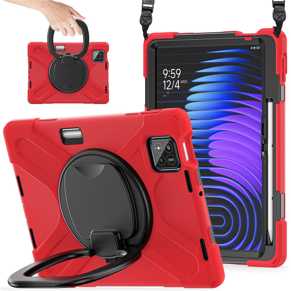 Kickstand Case with Shoulder Strap for Xiaomi Pad 8 Pro / Pad 8 / Pad 7 Pro / Pad 7 TPU + PC + Silicone Tablet Cover