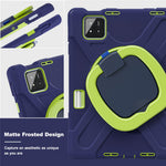 Tablet Case for Xiaomi Pad 8 Pro / Pad 8 / Pad 7 Pro / Pad 7 TPU + PC + Silicone Cover Swivel Kickstand Handle Grip