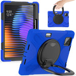 Tablet Case for Xiaomi Pad 8 Pro / Pad 8 / Pad 7 Pro / Pad 7 TPU + PC + Silicone Cover Swivel Kickstand Handle Grip