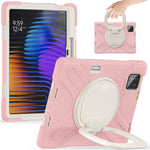 Tablet Case for Xiaomi Pad 8 Pro / Pad 8 / Pad 7 Pro / Pad 7 TPU + PC + Silicone Cover Swivel Kickstand Handle Grip