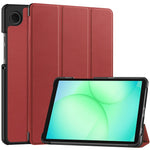 Til Samsung Galaxy Tab A11 / A9 Cover Anti-Drop Læder Stander Tablet Cover