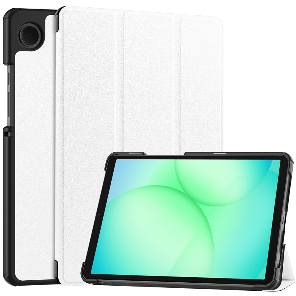Til Samsung Galaxy Tab A11 / A9 Cover Anti-Drop Læder Stander Tablet Cover