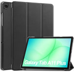 Til Samsung Galaxy Tab A11+ / A9+ Etui Anti-Drop Læderstander Tablet Cover