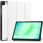 Til Samsung Galaxy Tab A11+ / A9+ Etui Anti-Drop Læderstander Tablet Cover