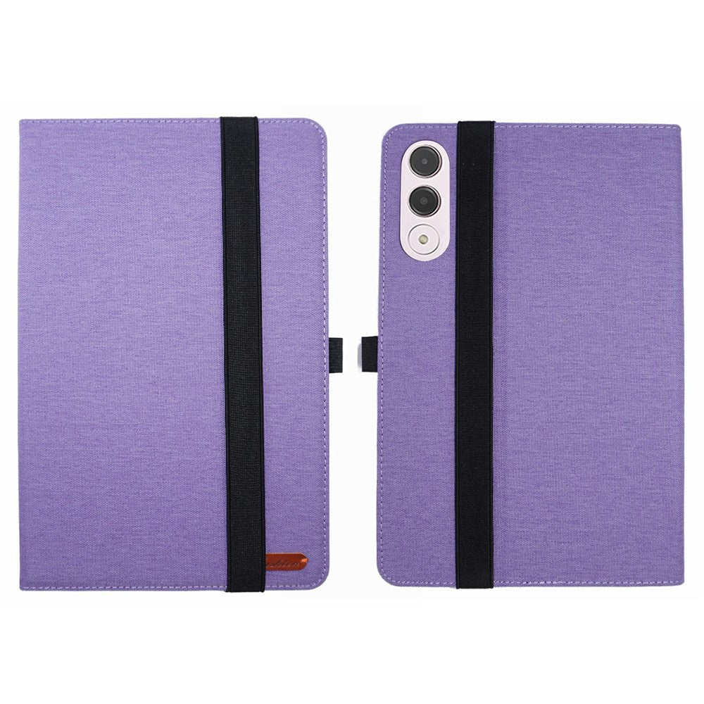 For Lenovo Yoga Tab 11.1 / Xiaoxin Pad Pro GT Case with Stand Card Holder Cloth Texture Leather Tablet Cover