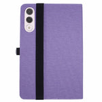 For Lenovo Yoga Tab 11.1 / Xiaoxin Pad Pro GT Case with Stand Card Holder Cloth Texture Leather Tablet Cover