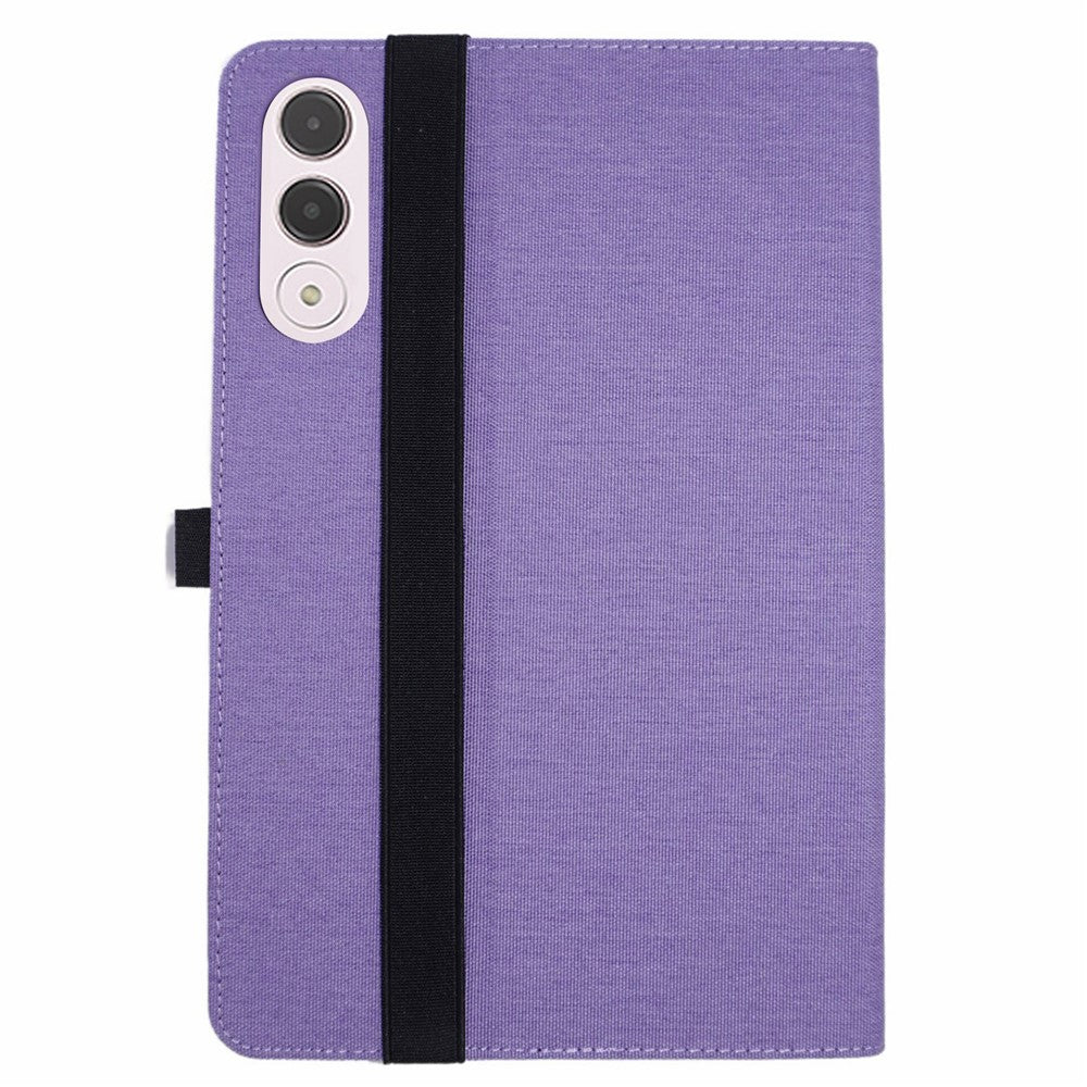 For Lenovo Yoga Tab 11.1 / Xiaoxin Pad Pro GT Case with Stand Card Holder Cloth Texture Leather Tablet Cover