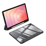 DUX DUCIS For Samsung Galaxy Tab S11 Case  TOBY Series Tri-fold Stand PU Leather Tablet Cover