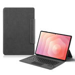 Til Samsung Galaxy Tab S11 Ultra læderetui + touchpad Bluetooth-kompatibelt tastatur (uden baggrundsbelysning)
