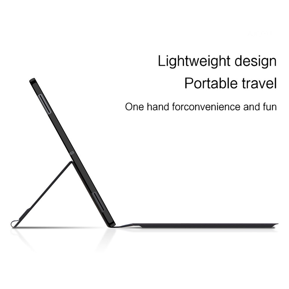 Til Samsung Galaxy Tab S11 Ultra læderetui + touchpad Bluetooth-kompatibelt tastatur (uden baggrundsbelysning)