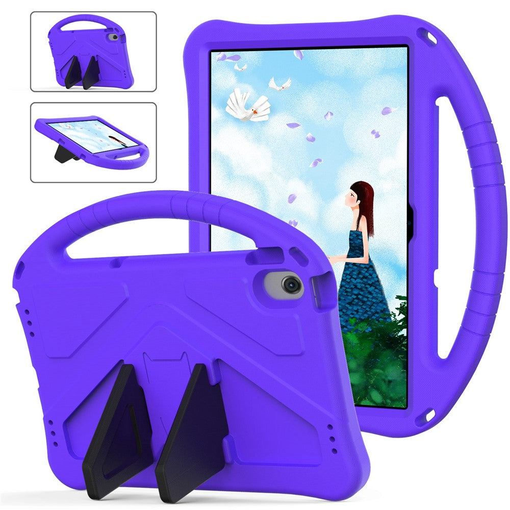 For Lenovo Tab M10 Plus (3rd Gen) / Xiaoxin Pad 2022 10.6 inch Case EVA Tablet Cover with Ergonomic Handle and Foldable Kickstand