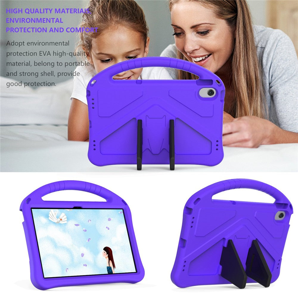 For Lenovo Tab M10 Plus (3rd Gen) / Xiaoxin Pad 2022 10.6 inch Case EVA Tablet Cover with Ergonomic Handle and Foldable Kickstand