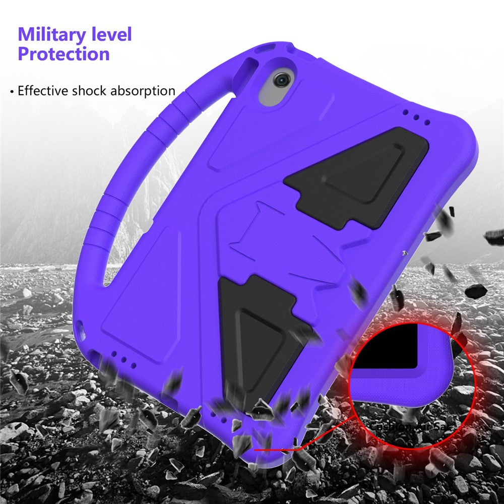 For Lenovo Tab M10 Plus (3rd Gen) / Xiaoxin Pad 2022 10.6 inch Case EVA Tablet Cover with Ergonomic Handle and Foldable Kickstand