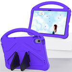 For Lenovo Tab M10 Plus (3rd Gen) / Xiaoxin Pad 2022 10.6 inch Case EVA Tablet Cover with Ergonomic Handle and Foldable Kickstand