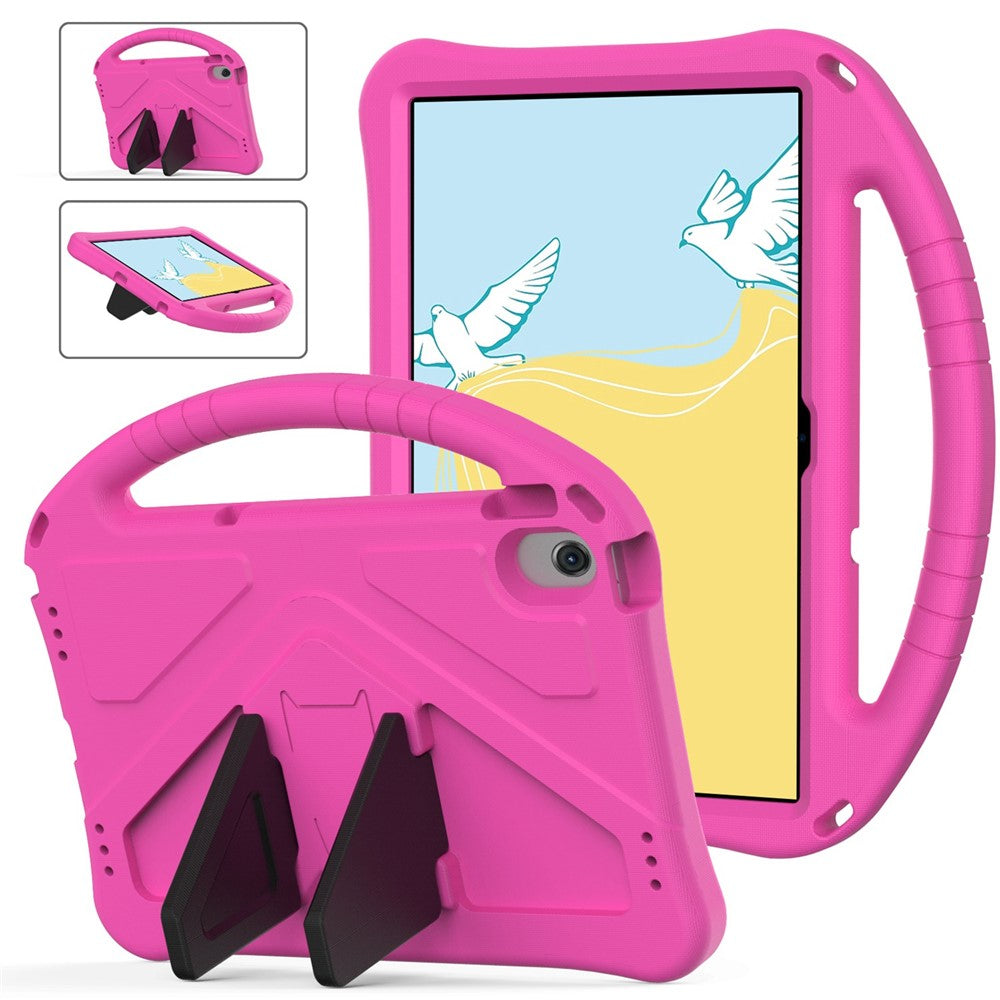 For Lenovo Tab M10 Plus (3rd Gen) / Xiaoxin Pad 2022 10.6 inch Case EVA Tablet Cover with Ergonomic Handle and Foldable Kickstand