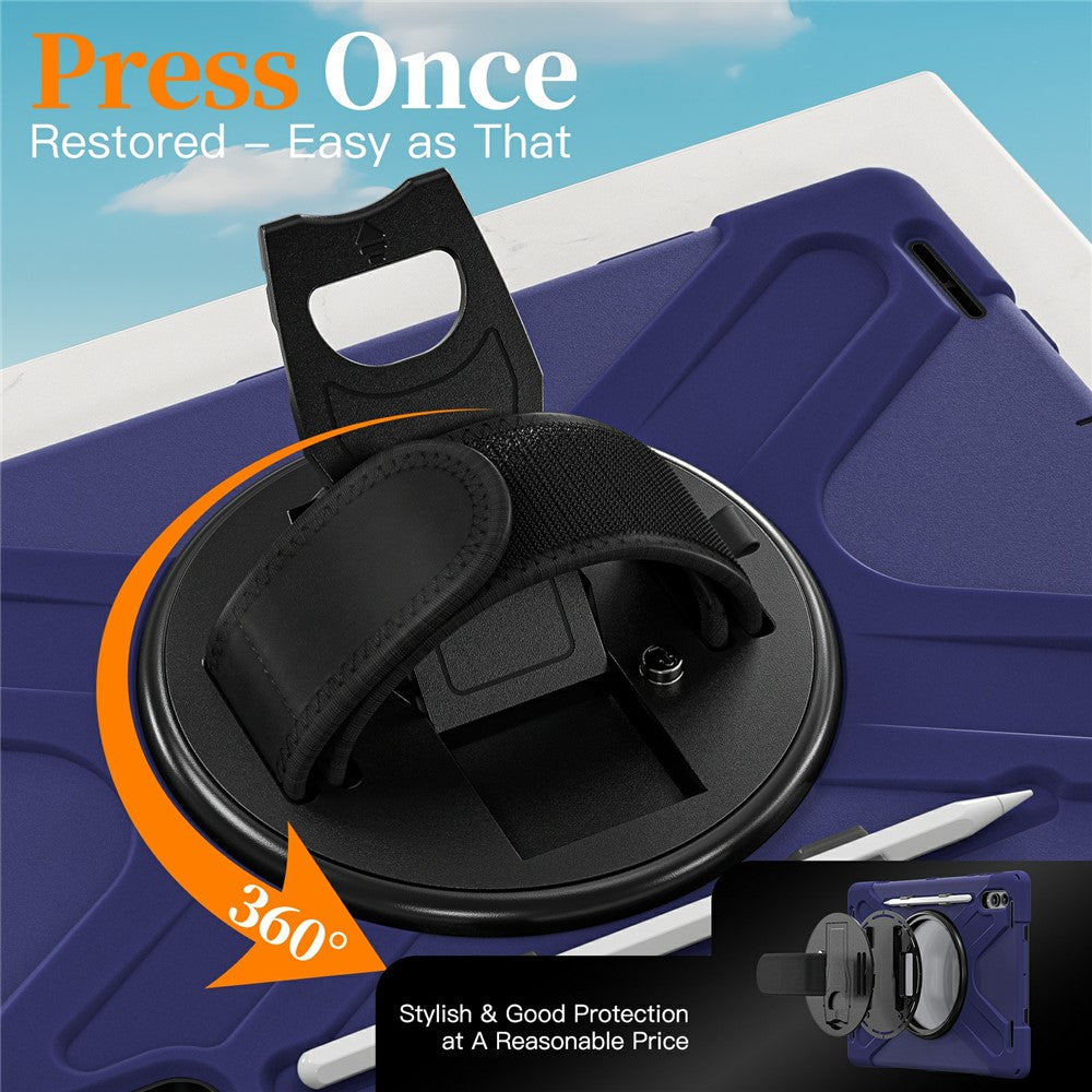 For Samsung Galaxy Tab S12 Ultra / S11 Ultra Case TPU + PC + Silicone Kickstand Anti Drop Tablet Cover